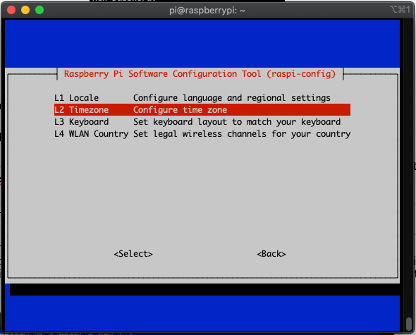 Localization options for the Raspberry Pi